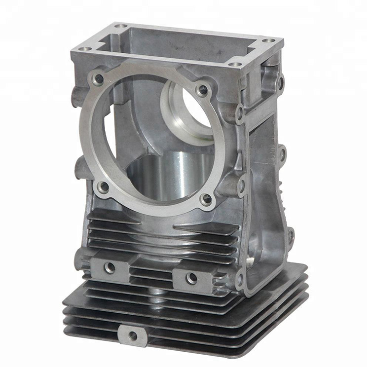 Motorcycle Engine Parts With Sand Casting T6 Heat Treatment And Black Powder Coat