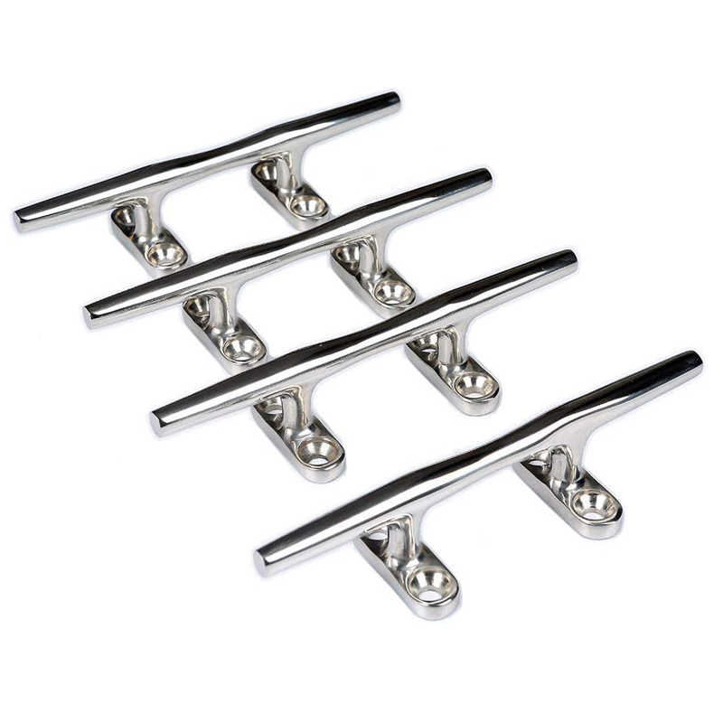 Hot Sale Stainless Steel Open Base Marine Dock Cleat for Yacht 