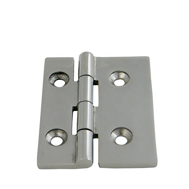 SS316 heavy duty butt hinges for marine hardware industrial flat door machine marine boat corner hinge heavy duty cabinet door hinge
