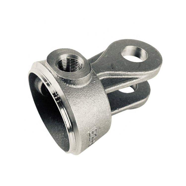 Custom Investment Lost Wax Casting Hydraulic Cylinder End Cover Cylinder Parts Stainless Steel Casting Teaching Methods