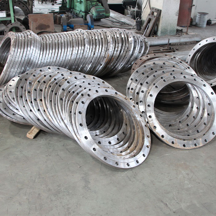 Steel flange